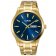 Lorus RH340AX9 Herren-Armbanduhr Klassik Goldfarben / Blau Bild 1