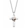 Engelsrufer ERN-CROSSHEART-BIR Silber-Halskette Kreuz mit Flügelherz Bild 1