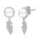 Engelsrufer ERE-GLORY-FEDER-ST Ohrringe für Damen Perle mit Feder Bild 1