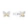 Prinzessin Lillifee 2035992 Children's Stud Earrings Butterfly Silver Image 1