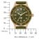 Bulova 98A324 Men's Automatic Watch Mil-Ships Special Edition Khaki 5