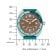 Bulova 98B446 Men's Watch Quartz Snorkel Teal 5