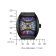 Bulova 98A320 Herrenuhr Automatik Maquina Schwarz/Regenbogen 4