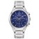 Bulova 96A302 Men´s Wristwatch Chronograph Curv Steel/Blue Image 1