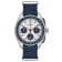 Bulova 98K112 Men's Watch Chronograph Lunar Pilot blue with 2 Straps Image 4