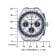 Bulova 98K112 Men's Watch Chronograph Lunar Pilot blue with 2 Straps Image 5