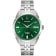 Bulova 96B424 Men's Wristwatch Automatic Sutton Steel/Green Image 1