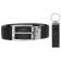 Hugo 50403065 Gift Set Men's Leather Belt Black Image 1