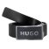 HUGO 50492032-001 Men's Leather Belt Black Garin Image 1