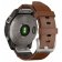 Garmin 010-02540-31 fenix 7 Saphir Solar Titan Smartwatch Grau mit Lederband Bild 3