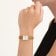 Rosefield OWBLG-O85 Women's Watch Quartz Octagon XS Brown/Gold Tone 3