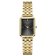 Rosefield OBGSG-O61 Women's Watch Octagon XS Gold Tone/Black 1