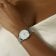 Rosefield RMSMS-R08 Ladies' Watch Pearl Edit Mesh Silver Tone/White 3