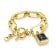 Rosefield SBGSG-O66 Schmuckuhr Studio Octagon Chain Goldfarben/Schwarz 2