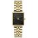 Rosefield QMBG-Q025 Damen-Armbanduhr Quarz Boxy XS Goldfarben/Schwarz 1