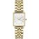 Rosefield QMWSG-Q021 Damenuhr Quarz Boxy XS Goldfarben 1