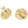 Rosefield JESSG-J1026 Damen-Ohrringe Ohrstecker Spirale Goldfarben 2