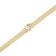 Rosefield JNSWG-J1002 Damen-Kette Snake Heart Choker Goldfarben Weißer Kristall 2