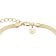 Rosefield JNSWG-J1002 Damen-Kette Snake Heart Choker Goldfarben Weißer Kristall 3