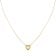 Rosefield JNPHG-J1008 Damen-Halskette Puffy Heart Goldfarben 1