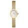 Rosefield MWGMG-M02 Damenuhr Mini Oval Mesh Goldfarben 1