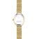 Rosefield MWGMG-M02 Damenuhr Mini Oval Mesh Goldfarben 3