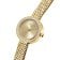 Rosefield MCGMG-M03 Women's Watch Mini Small Edit Champagne Gold Tone 2