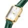 Rosefield OWGLG-O86 Damenuhr Octagon XS Smaragdgrünes Leder 2