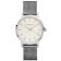 Rosefield MWS-M40 Armbanduhr Mercer Silberfarben mit Meshband 1
