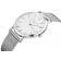 Rosefield MWS-M40 Armbanduhr Mercer Silberfarben mit Meshband 2