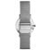 Rosefield MWS-M40 Armbanduhr Mercer Silberfarben mit Meshband 3
