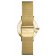 Rosefield TWG-T51 Damen-Quarzuhr Tribeca mit Meshband Goldfarben 2