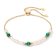 Coeur de Lion 1108/30-0500 Women's Pearl Bracelet White-Green-Gold Image 1