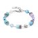 Coeur de Lion 2838/30-2026 Women's Bracelet GeoCUBE Iconic Aqua-Lilac Image 1