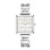 Coeur de Lion 7660/74-1717 Women's Watch Iconic Cube Spikes Statement Silver Tone Image 1