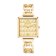 Coeur de Lion 7662/74-1616 Women's Watch Iconic Cube Spikes Statement Gold Tone Image 1