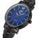ETT Eco Tech Time ELS-12167-31M Damen-Solaruhr Stahl Schwarz/Blau 2