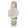 ETT Eco Tech Time ELS-12143-12M Solar Watch for Women Diamond Lady Two Tone Image 1
