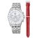 ETT Eco Tech Time EGS-11612-42MS Radio-Controlled Solar Men's Watch with 2 Straps Red Image 1