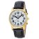 Master Time MTGA-10940-12L Sprechende Herren-Funkuhr Goldfarben/Schwarz 1