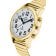 Master Time MTGA-10941-12Z Talking Radio-Controlled Men's Watch Gold Tone Elastic 2