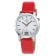 Master Time MTLA-10918-11L Women's Radio-Controlled Watch Daily Leather Red 1