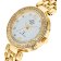 Master Time MTLA-10344-14M Women's Watch Radio-Controlled Lady Line Gold Tone Image 2