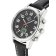 Master Time MTLA-10819-22L Radio-Controlled Women's Watch with Black Leather Strap Image 2