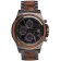 Holzkern Herrenuhr Solar-Chronograph Angkor Koa/Marmor 1