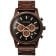 Holzkern Herrenuhr Quarz Chronograph Buschwerk Walnuss/Marmor 1