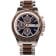 Holzkern Herren-Chronograph Solar Koh Mak Walnuss/Marmor 1
