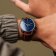 Holzkern Herrenuhr Chronograph Naturalist Marmor/Silberfarben 5