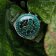 Holzkern Herrenuhr Chronograph Openhorizon Marmor Grün/Silberfarben 3