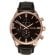 Holzkern Men's Quartz Watch Chronograph Relational Marble/Rose Gold Tone 1